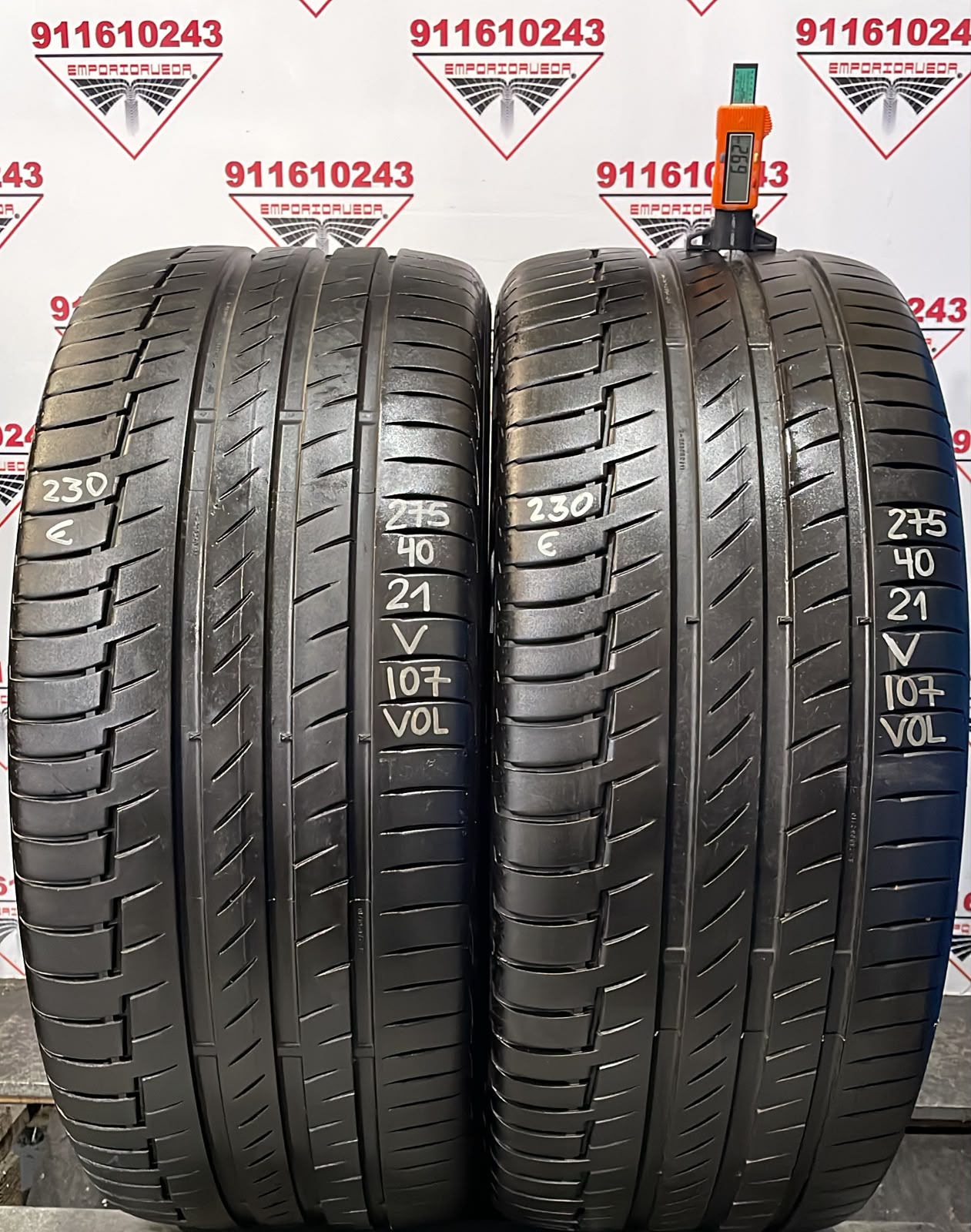 CONTINENTAL PREMIUMCONTACT6 USADO  275/40 R21 107 V